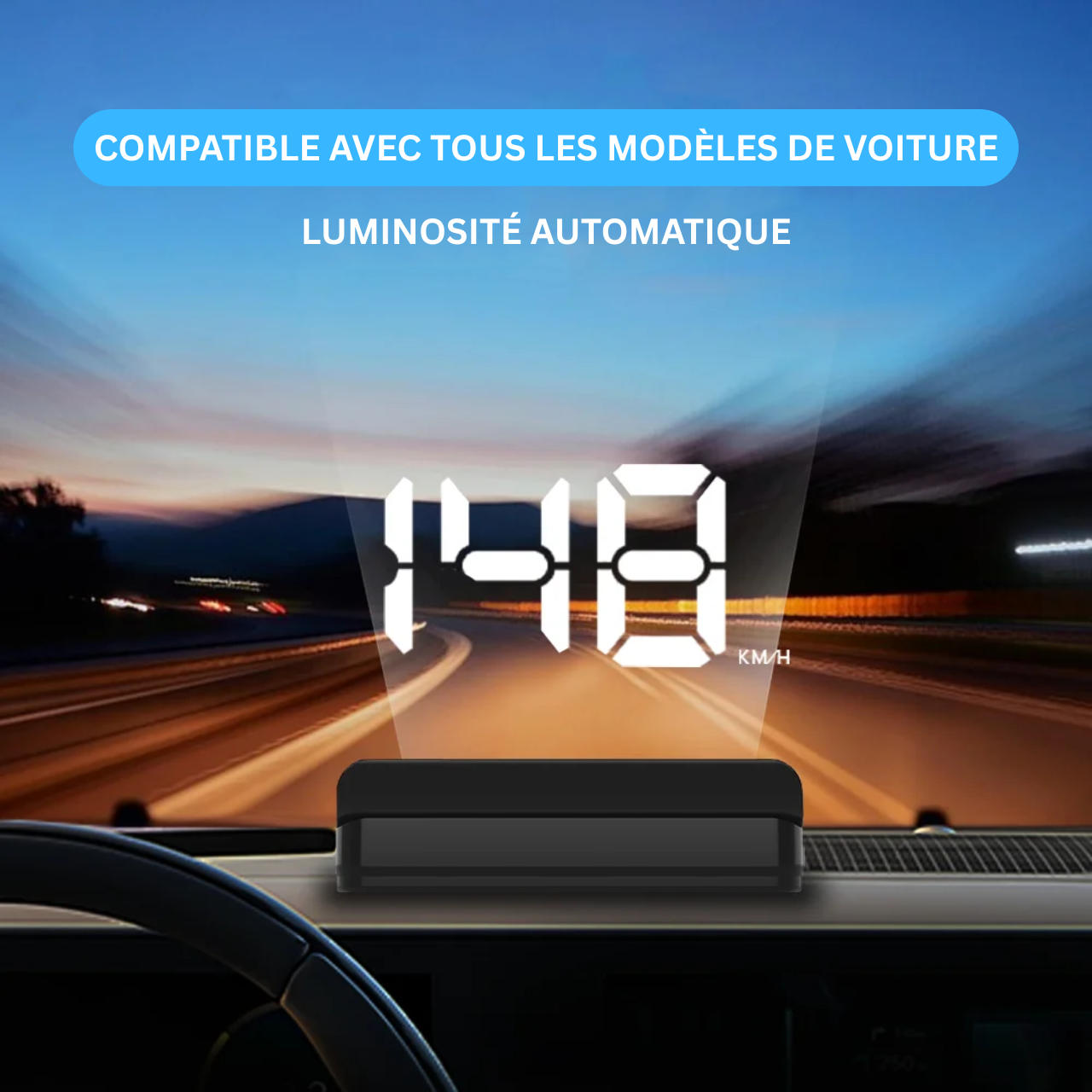 AFFICHAGE TÊTE HAUTE - HUD